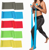LumaHvn® 5 ft Latex-Free Stretch Band – 5 lb Resistance