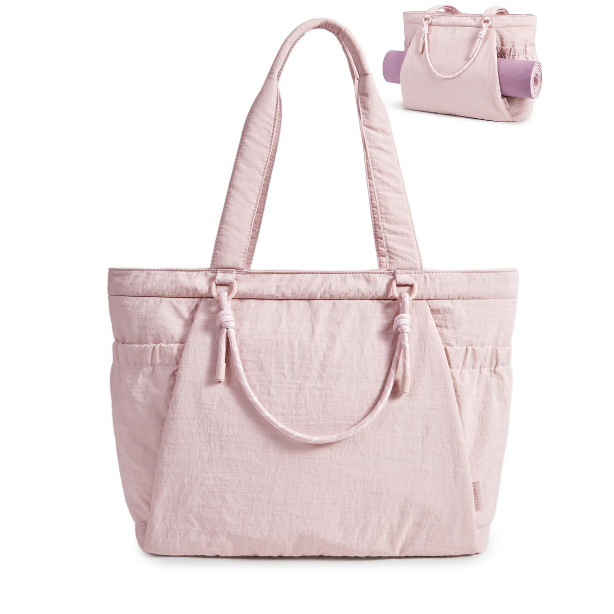 LumaHvn® Yoga Pilates Tote Bag for Women with Knotted Handle