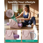 LumaHvn® Yoga Pilates Tote Bag for Women with Knotted Handle