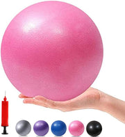 LumaHvn® 9 inch Pilates Ball | Mini Exercise Ball for Core & Balance Training