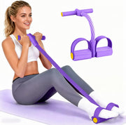 LumaHvn®  6-Tube Pedal Resistance Band with Handles