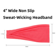 Headbands for Women Hair Bands for Women’s Hair Non Slip Women Thick Headband Stretchy Sweat Bands Headbands for Yoga Workout Every Day Basic Fashion Accessories