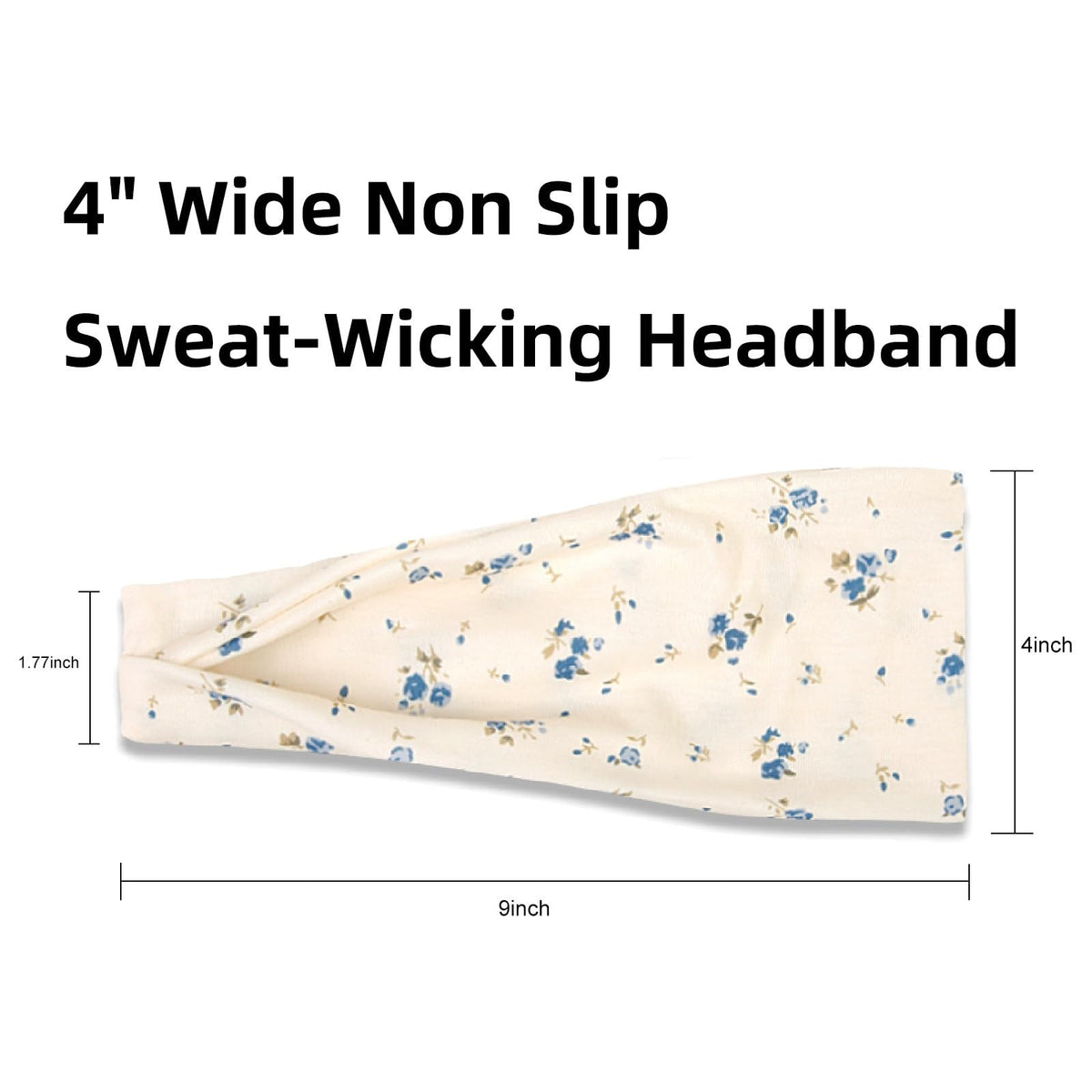 Headbands for Women Hair Bands for Women’s Hair Non Slip Women Thick Headband Stretchy Sweat Bands Headbands for Yoga Workout Every Day Basic Fashion Accessories