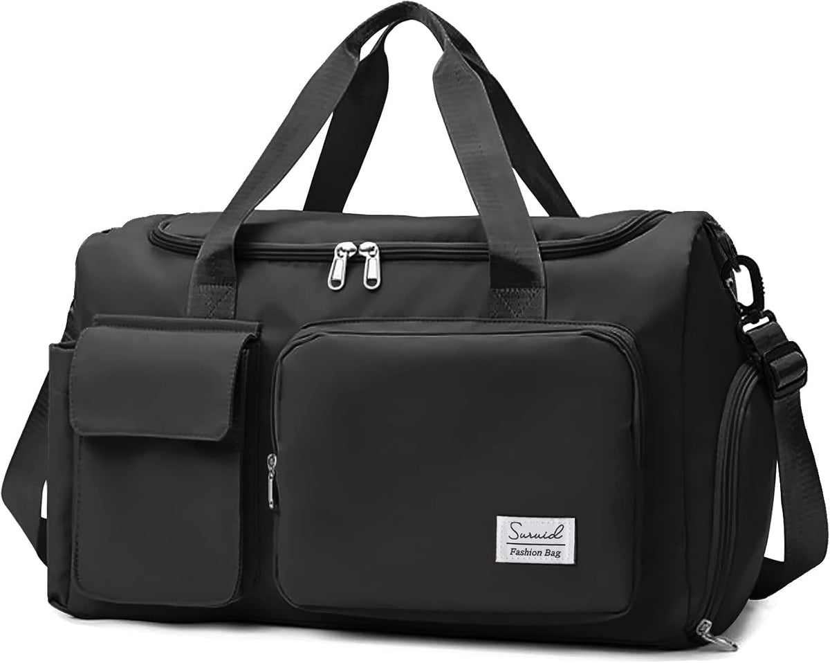 LumaHvn® Gym Bag with Shoe Compartment for Women