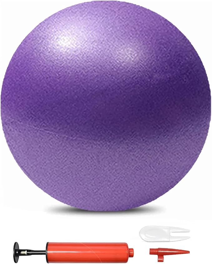 LumaHvn® 9 inch Pilates Ball | Mini Exercise Ball for Core & Balance Training