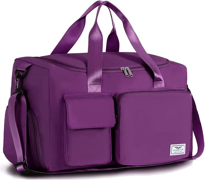 LumaHvn® Gym Bag with Shoe Compartment for Women