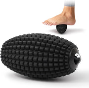 HODEMI Vibrating Massage Ball with Magnetic Rolling Head, Handheld High-Frequency Vibration Massager, 3 Speed Levels, Rechargeable Silicone Massage Roller for Gym, Office, and Travel Use (Purple)