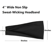 Headbands for Women Hair Bands for Women’s Hair Non Slip Women Thick Headband Stretchy Sweat Bands Headbands for Yoga Workout Every Day Basic Fashion Accessories