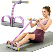 LumaHvn®  6-Tube Pedal Resistance Band with Handles