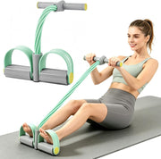LumaHvn®  6-Tube Pedal Resistance Band with Handles