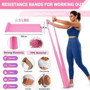 Pilates Ring and Ball Set Bulk, Pilates Equipment with 12 Inch Pilates Circle Rings, Small Yoga Balls, Resistance Bands, Pilate Essential Kit Bulk for Home Workouts Women, Pilates & Yoga Studio