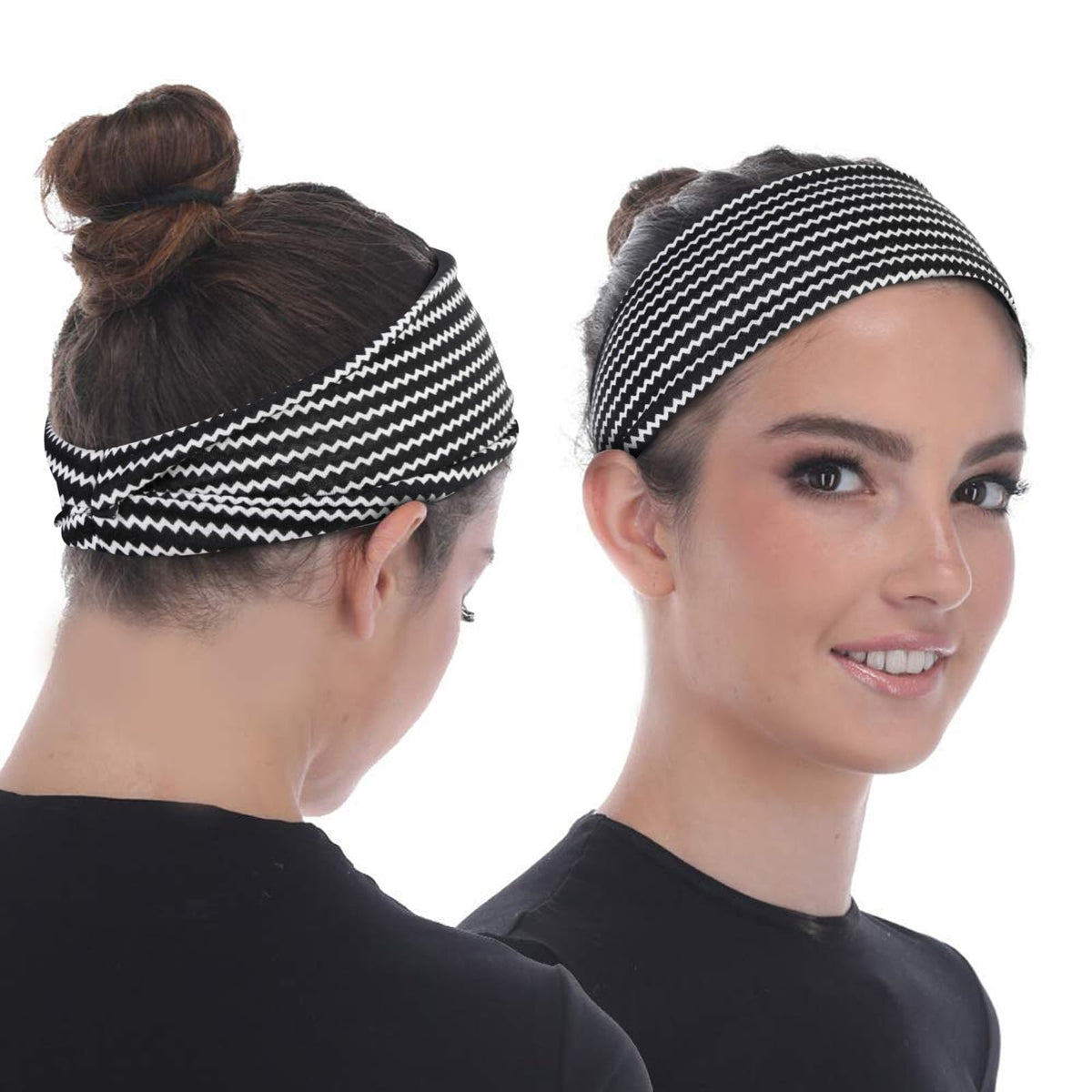 Headbands for Women Hair Bands for Women’s Hair Non Slip Women Thick Headband Stretchy Sweat Bands Headbands for Yoga Workout Every Day Basic Fashion Accessories