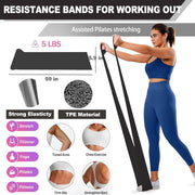 Pilates Ring and Ball Set Bulk, Pilates Equipment with 12 Inch Pilates Circle Rings, Small Yoga Balls, Resistance Bands, Pilate Essential Kit Bulk for Home Workouts Women, Pilates & Yoga Studio