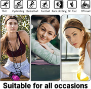 LumaHvn®  6 Pack Thin Non-Slip Sports Headbands