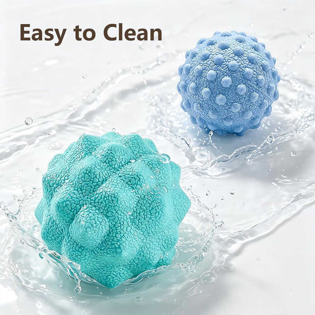 Foot Massage Ball Set for Plantar Fasciitis Relief, 2 Pack (Basic & Enhanced)