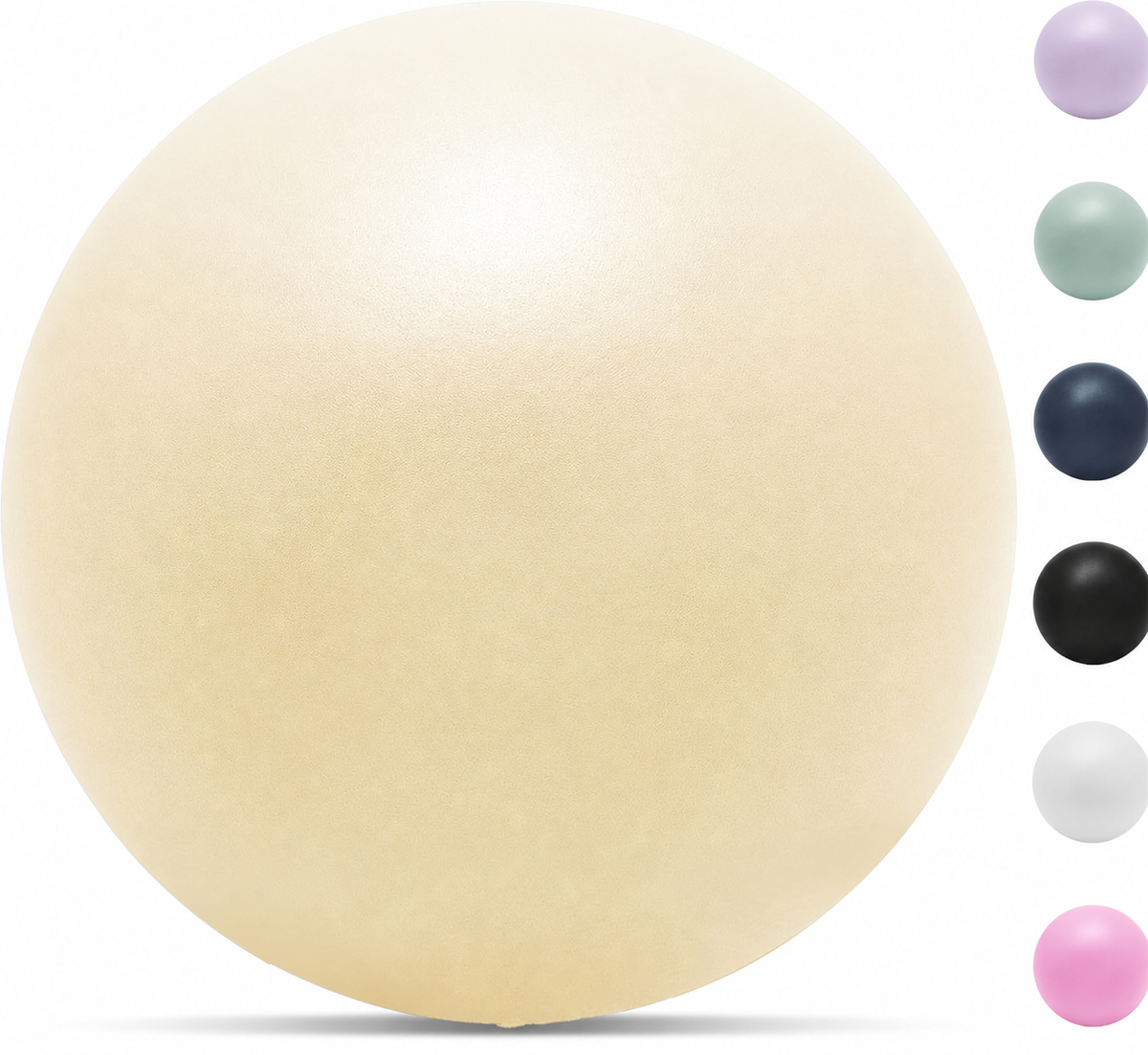 LumaHvn® 9 inch Pilates Ball | Mini Exercise Ball for Core & Balance Training